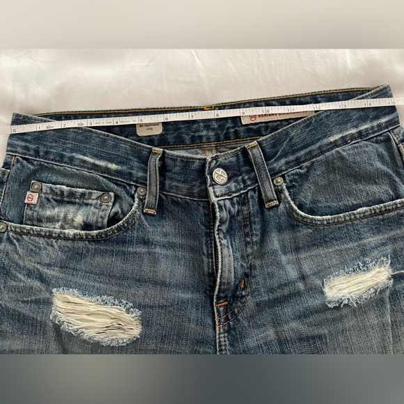 AG Adriano Goldschmied Ex Boyfriend Crop Jeans Sz 27R - Picture 5 of 5
